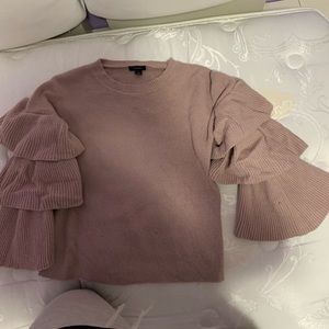 Pink knit sweater